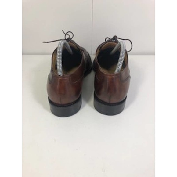 Cole Haan Leather Almond Toe Lace-Up Oxford Dress Shoes Brown Mens US 8 main image 5